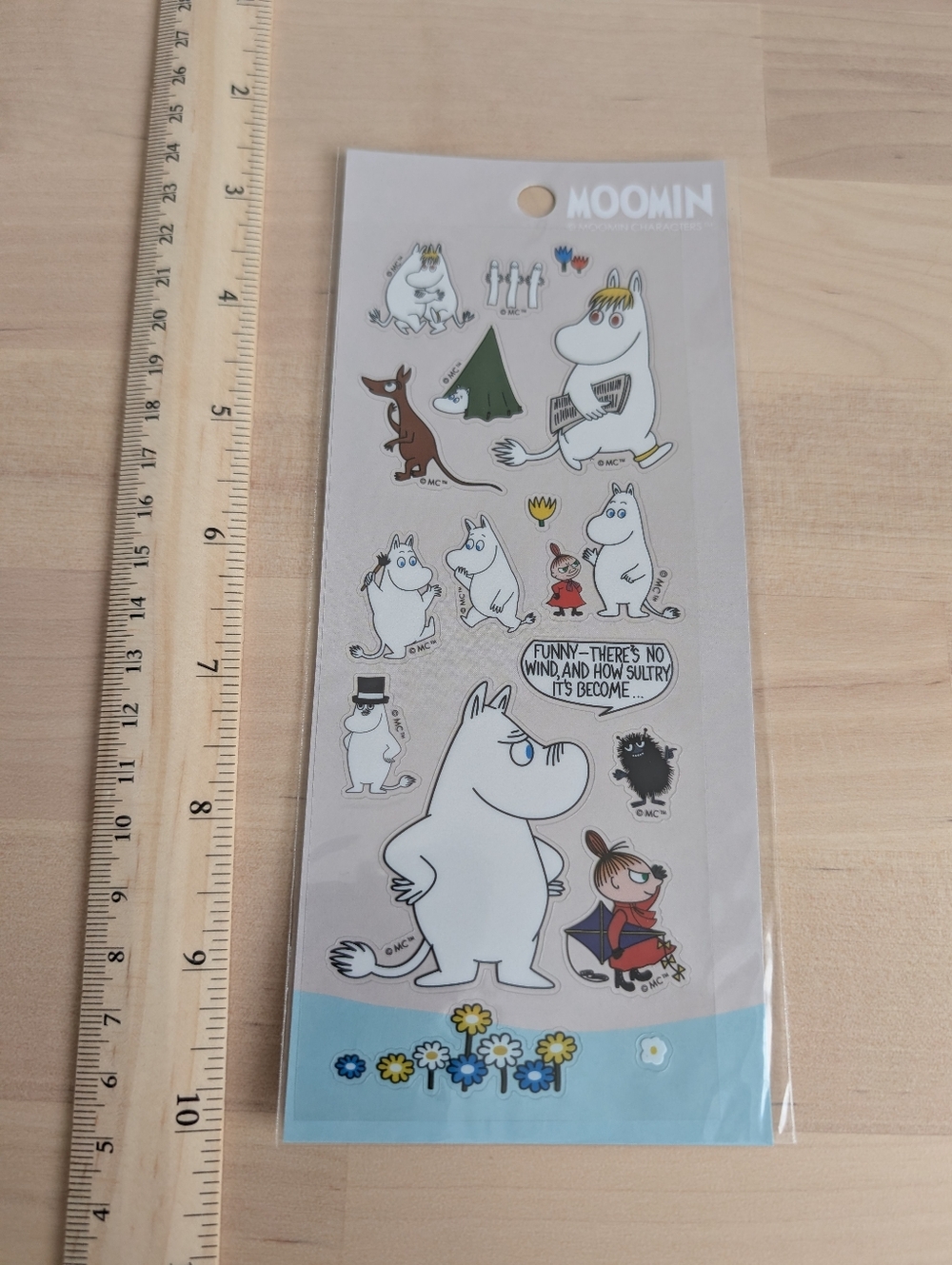 Moomin Sticker Sheet New